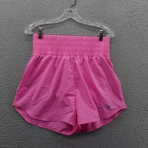 Nike High‎ Rise DriFit Training Shorts Medium Pink Womens Running Athletic NWT